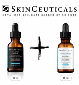 BOMBA AJÁNLAT! SKINCEUTICALS CELL CYCLE CATALYST ANTI-AGING SERUM 30 ML + 15 ML SILYMARIN CF